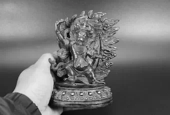 ancient-chinese-alphabet-show-pictures-of-the-tibetan-deity-dhyani-buddha-akshobhya-and-the-laughing-buddha-image-0